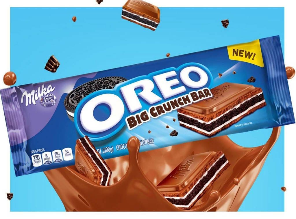 Milka And Oreo Co-Branding Packaging Design.