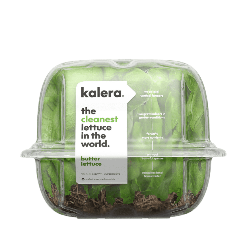 Kalera packaging design case study proves “clean” sells with record growth and consumer loyalty.