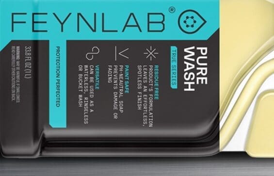 Image of Feynlab renovated packaging design.