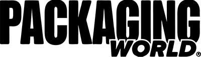 Packaging World logo: bold black letters with PACKAGING on top and WORLD beneath.